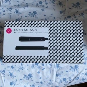 1 inch wand curling iron with glove